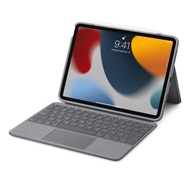 Logitech Folio Touch 鍵盤保護殼具備觸控式軌跡板，適用於 iPad Air
