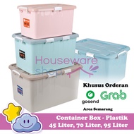 Storage Box Unity Wheeled Container Box 45 Liter 70 Liter 95 Liter