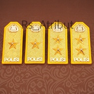 Irjen Pdu Rank Premium Police Star Logo Brigjen Pdu Rank/