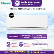 Hisense 1.0HP R32 NON INVERTER Standard Air Conditioner / Air Con / Penghawa Dingin / 空调 R32 AN10DBG2 WAH LEE STORE
