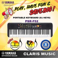 Yamaha PSR-F52 Portable Keyboard-NEW UNIT (PSR-F52 / PSRF52 / PSR F52/ psr f52/ psr-f52)BASIC