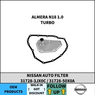 NISSAN AUTO FILTER (31728-3JX0C) ALMERA N18 1.0 TURBO (31728-50X0A)