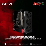 XFX Swift Radeon RX 9060 XT OC Triple Fan Gaming Edition 16GB GDDR6 Graphics Card