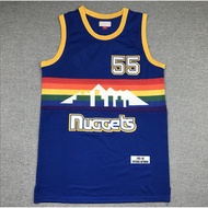 Embroidered Version Basketball Jersey Denver Nuggets Jersey Vest Anthony Iverson