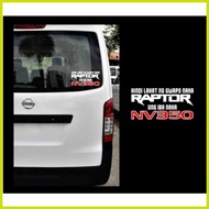 ➾ ☆ ➠ ◑ Nissan Escapade NV350 Funny Sticker