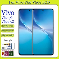 Original AMOLED For Vivo V60 5G V60e 5G LCD Display Touch Screen Replacement