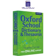 Oxford School Dictionary and Thesaurus 2012 Paperback by Oxford Dictionary Original English books
