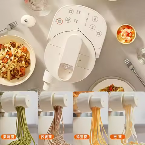 Household Electric Automatic Pasta Maker Small Noodle Machine Dough & Dumpling Skin Maker