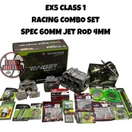 EX5 CLASS 1 RACING SUPER COMBO SET SPEC 60MM JET ROD 4MM