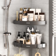 [ECOCO] ECOCO Corner Wall Hanging Rack Perforation-Free Triangle Kitchen Bathroom Multifunctional Se