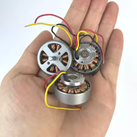 1PC Used 1000KV Mini 2204 14mm Height 2S-3S 3-phase Brushless Motor High Speed for RC Drone FPV Quad