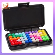 [gaozuo523.vn] Classic Pyramid IQ 3D Puzzle Board Game with 200 Challenges and Pearl Beads for Child