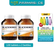SPECIAL BLACKMORES Bio C 1000mg 120 tablets x 2 Bottles (TWIN) EXP:04/2027 [ Vitamin C Farmasi CS ]