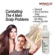 MiracleHairExpert Scalp Detox Hair Shampoo Anti Dandruff Shampoo Itchy Scalp Shampoo Kelemumur Hair 