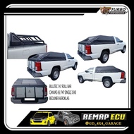 MITSHUBISHI TRITON HILUX VIGO REVO SINGLE CAB ROLL BAR / CANVAS / AEROKLAS BED LINER