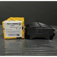 FBK -56 FRONT BRAKE PADS - FD1136MS - NISSAN Y10 1.6CC / AD RESORT