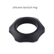 Silicone Tactical Ring for Convoy S2+/C8+/L21B Flashlight