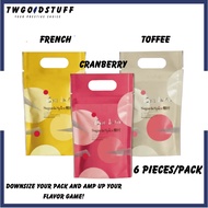 Taiwan snacks[Sugar and Spice糖村] Nougat 6pc/pack. flavours: French, Cranberry, Strawberry, Toffee