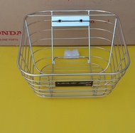 ตะกร้าหน้าสแตนเลสแท้สำหรับHONDA WAVE125i รุ่นไฟหน้า LEDปี2018-2023ตะกร้าหน้า1ใบไม่รวมขายึด *ขายึดแต่