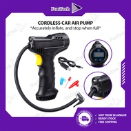 FunTech 120W Cordless Car Air Pump Rechargeable Air Compressor Inflatable Pump Portable Air Pump Tay