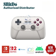 Global 8BitDo Pro 3 Bluetooth Controller– TMR Joysticks, Pro Back Buttons, Charging Dock Switch 2, W