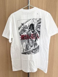 日本限定絕版 進擊的巨人 全新 Uniqlo Attack on Titan 白色tee 艾倫地嗚 漫畫原畫 T裇 大碼 UT