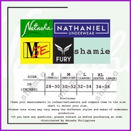 ✧ ☍ NATHANIEL BOXER BRIEF  FOR MEN NYLON SPANDEX |  COTTON FABRIC MATERIAL 100% Original