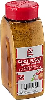 Lawry's Ranch Flavor French Fry Seasoning, 15 oz - One 15 Ounce Container of Ranch Flavor Seasoning 