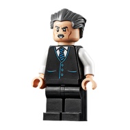 LEGO MINIFIGURE sh710 Super Heroes J. Jonah Jameson - Vest with Striped Tie, Swept Back Hair