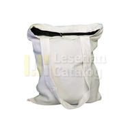 PLAIN WHITE CANVAS TOTEBAG