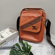 กระเป๋าสพายข้างแบรนด์แท้ WOLVES ORIGINAL 100% หนัง PU กันน้ำ ช่องใส่ของกว้าง มีช่องเยอะ