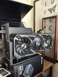 ROG STRIX RTX 3070Ti 顯示卡 連 雷電4外接顯卡盒 同520w火牛 成套
