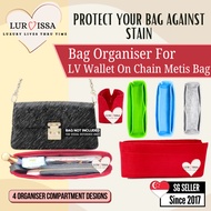 [𝐒𝐆][𝐋𝐮𝐫𝐯𝐢𝐬𝐬𝐚] Organiser For LV Wallet On Chain Metis Bag | Bag Organizer Bag Insert Bag Organiser |