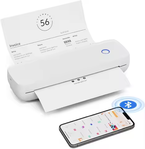 A4 thermal printer portable A4 printer inkless printer wireless thermal printer mini thermal printer