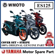 WMOTO ES125 COVERSET + STRIPE 0 64000-ES125-2021 COVER SET BODY BODYSET SHOOT SUIT SHOT ES125-i ES12