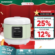 Nồi Cơm Điện Mini 08L Sunhouse SHD8200 - Nấu cơm nhanh Tiết kiệm điện - Thiết kế hiện đại - Bảo hành