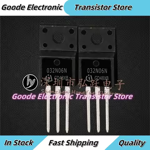 10PCS 032N06N IPA032N06N3G TO-220F 120A 60V Fast Shipping Best Quality