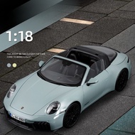1: 18 Porsche 911 Targa 4 GTS (992.2) Simulation Alloy Car Model Car Model Male