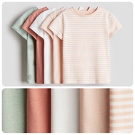 H&M Cotton Shirt Orange Tone Size 6-8 Years Pack Of 5 New Authentic