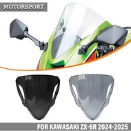 Applicable to Kawasaki ZX-6R ZX 6R ZX6R 2024-2025 Motorcycle windshield modification Windshield Hood