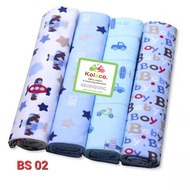 Baby Swaddle Baby Blanket 4pcs  Cotton Newborn Baby