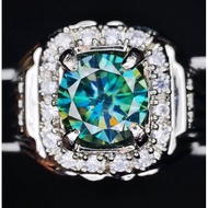 Real Moissanite Gemstone Ring Real Moissanite Diamond Rose DiamondSelector Full