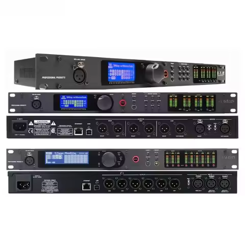 PA2/260/360 Audio Processor DBX PA2 2 in 6 out Dsp Processor Audio Dsp Digital Audio Effects Process