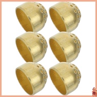 🛏️ 6 Pcs Teras Api Tembaga Pengedar Penutup Api Tengah Terbenam Aksesori Dapur Gas Pembakar Gas Penu