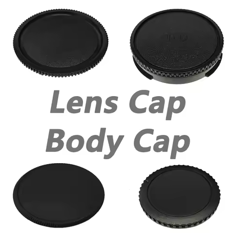 Camera Body Cap Rear Cap Lens Front Cap for Nikon Fujifilm Fuji MFT Sony Pentax Canon ef rf fd Lecia