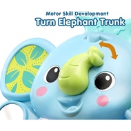 VTech Toddle & Stroll Musical Elephant Walker Baby Walker Multifunctional 2 in 1 Baby Toys Boys Girl