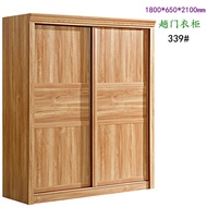 Large Capacity Sliding Door Wardrobe Sliding Door Wardrobe 1.8Rice Storage Wardrobe Modern Minimalis