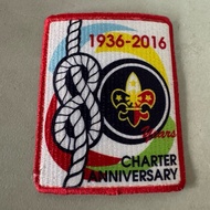 80th CHARTER Anniversary PATCH