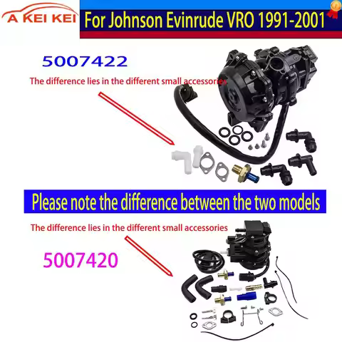 5007420 5007422 Boat Oil Injection Fuel Pump Kit For Johnson Evinrude VRO 1991-2001 4 Wire Marine Fu