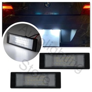 2pcs Car LED License Number Plate Light Can-bus for BMW E81 E87 Z4 E85 E86 E89 1 Series F20 F21 6 Se